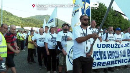 Srebrenica Peace March reaches Potocari memorial centre