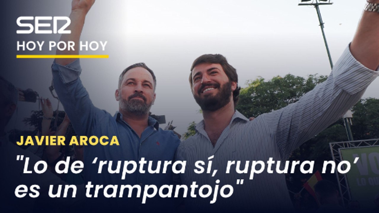 Javier Aroca califica a Vox de "ultraderechita cobarde": "No me creo sus amenazas"