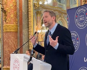 Éric Larchevêque vante les mérites d'entreprendre en région