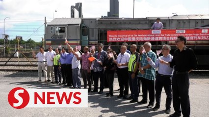 Download Video: Asean Express completes first Malaysia-China rail cargo trip