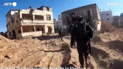 Gaza, le operazioni dell'Esercito israeliano nel distretto di Shujaiya