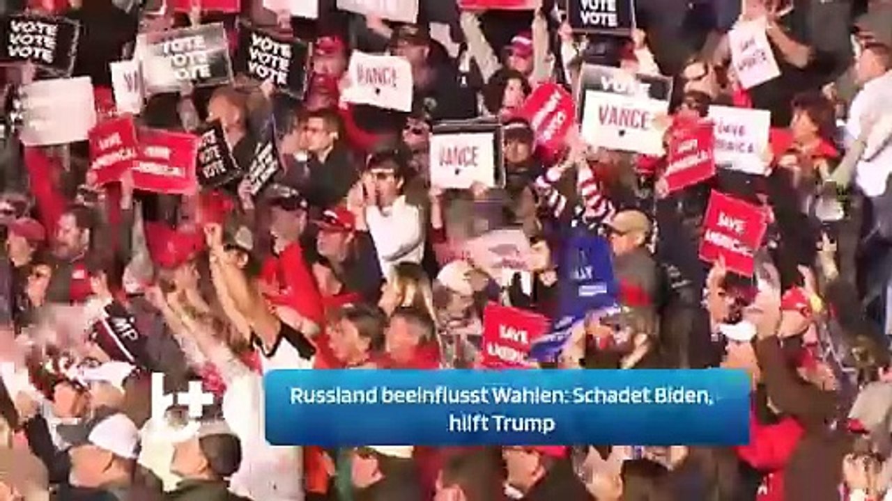 Russland beeinflusst Wahlen: Schadet Biden, hilft Trump