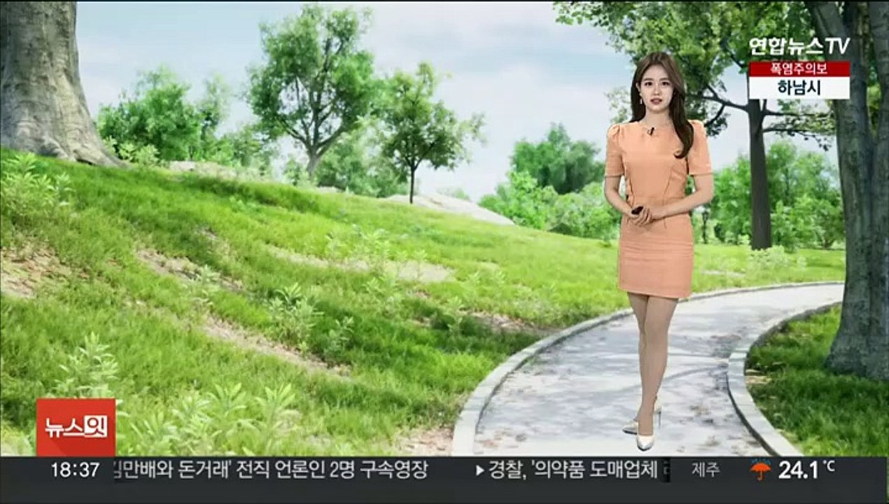 [날씨] 폭우 지나고 폭염 이어져…내일도 내륙 중심 강한 소나기