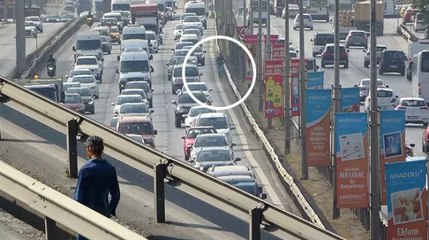 Tuzla ile Maltepe arasında her gün kilometrelerce yürüyen adam merak uyandırdı