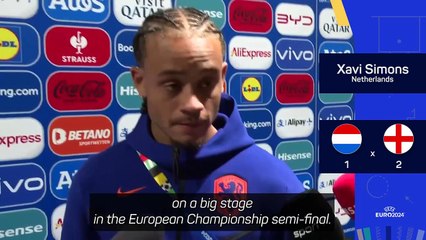 Simons reflects on 'special' semi-final goal