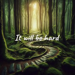 "Perseverance in Nature: A Journey Through the Forest Path"