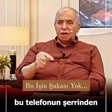 Akıllı telefonlar maalesef herkesin aklını başından aldı. Akıllı telefonların esiri olduk Prf. Dr. Şener Dilek (1)