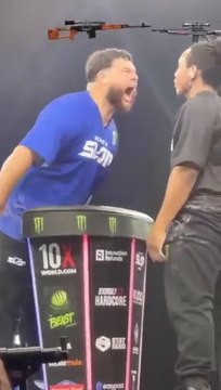 Slapped competition very power full slapp