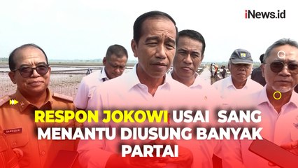 Respon Jokowi Usai Bobby Nasution Diusung Banyak Partai di Pilgub Sumut