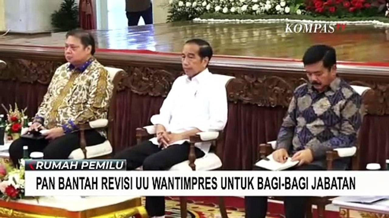Revisi UU Wantimpres, Begini Respons Jokowi hingga PAN soal 'Bagi-Bagi Jabatan'