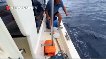 İlker Özdemir'in teknesi saldırıya uğradı