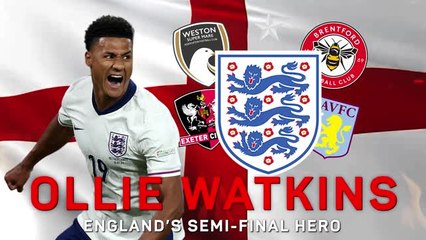 Ollie Watkins – Who is England’s semi-final hero?