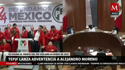 Exdirigentes del PRI se pronuncian en contra de 'Alito' Moreno