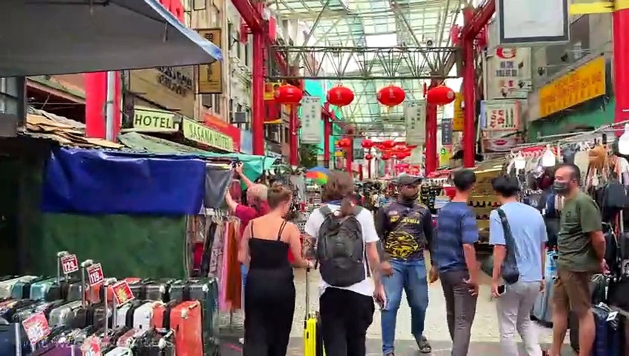 Petaling Street Market Walking Tour and Travel Guide, Chinatown, Kuala Lumpur, Malaysia