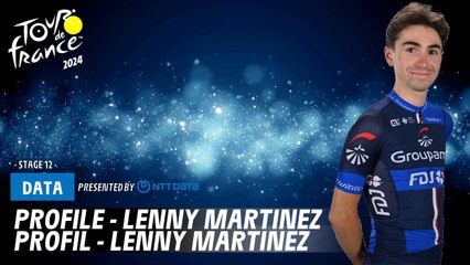 Profile - Lenny Martinez - Tour de France 2024