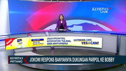 Banyaknya Dukungan untuk Bobby di Pilgub Sumut, Jokowi: Partai itu Pintar-Pintar, Apalagi Ketuanya