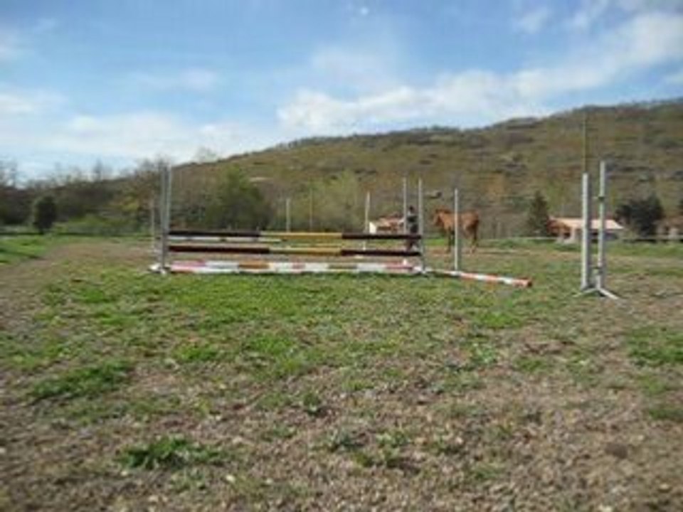 Kahlia obstacle à pied