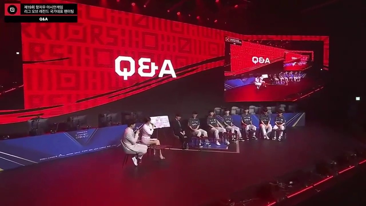 [VIETSUB] Cut QnA cùng các tuyển thủ Asiad - Fanmeeting 230911