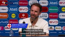 Southgate très fier d’aller en finale face à “la meilleure équipe du tournoi”