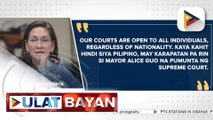 Mga senador, hindi nagpatinag sa petisyong inihain ni suspended Bamban Mayor Alice Guo sa Korte Suprema