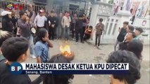 Demo Protes Hilangnya Dokumen Negara, Mahasiswa Desak Ketua KPU Serang Dipecat