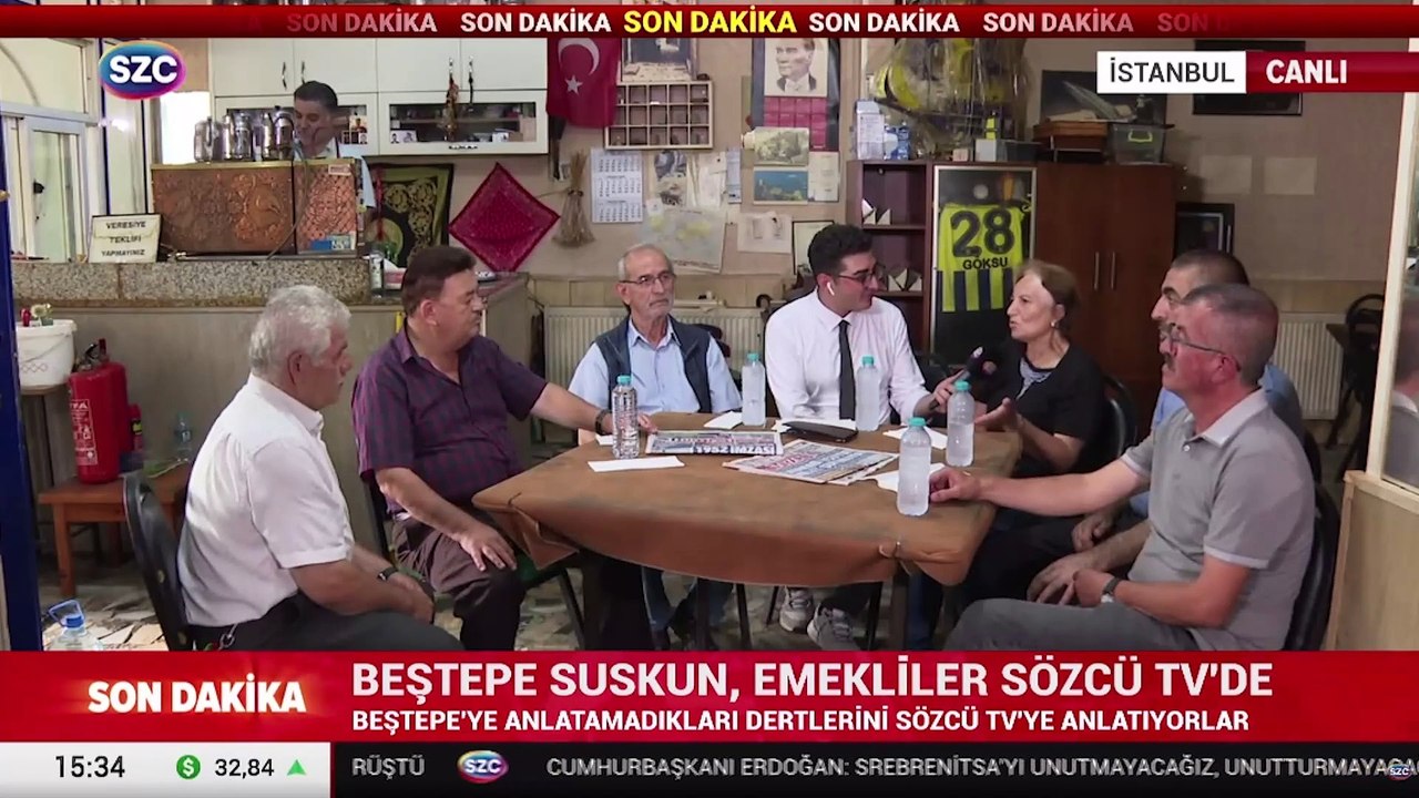 Emekli zirvesi SÖZCÜ TV'de toplandı