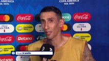 Ángel Di María después del pase a la final de la Copa América: 