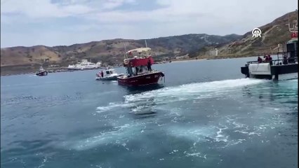 Yunan unsurlarından Gökçeada'da Türk balıkçı teknesine saldırı