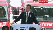 İstanbul İtfaiyesi'nin Yeni Araçlarını Tanıtan İmamoğlu: 