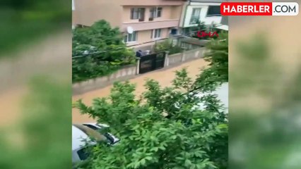 Bursa'da Sağanak Yaşamı Olumsuz Etkiledi