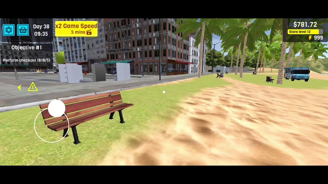 Supermarket Management Simulator update bug