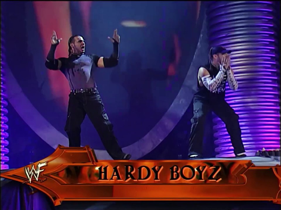 The Hardy Boyz Entrance Unforgiven 2001