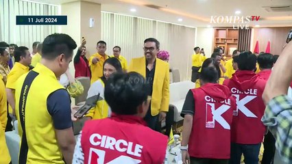 Momen Kedatangan Kaesang Pangarep ke DPP Partai Golkar