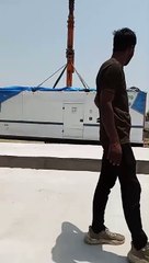 125 KVA DG Unloading