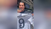 Locura total en el Bernabéu para comprar la camiseta del Mbappé