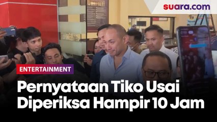Pernyataan Tiko Aryawardhana Usai Diperiksa Hampir 10 Jam Atas Laporan Penggelapan dari Mantan Istri