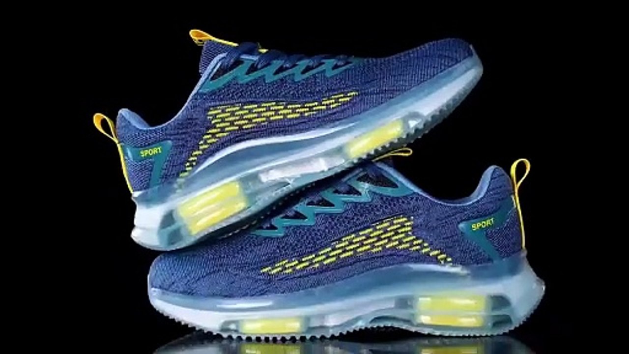 Scarpe Running Uomo Scarpe da Corsa Uomo Sportive Ginnastica Trail Running Jogging Sneakers Nero Blu Rosso 39-48EU