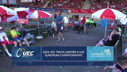 2024 UEC TRACK Juniors & U23 EUROPEAN CHAMPIONSHIPS | Day 3