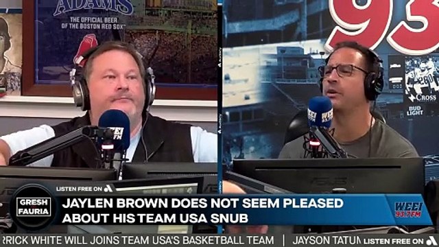 Gresh & Fauria: Fauria can't fathom the Jaylen Brown snub