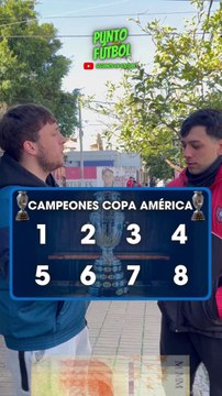 ADIVINÁ LOS CAMPEONES DE LA COPA AMÉRICA