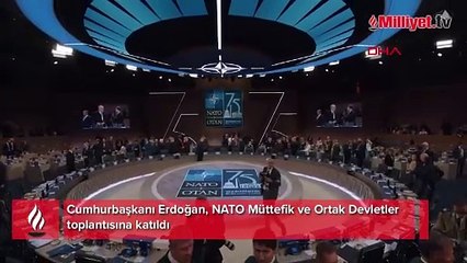 Cumhurbaşkanı Erdoğan, NATO Müttefik ve Ortak Devletler toplantısına katıldı