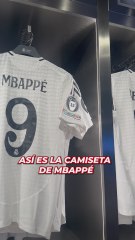 Download Video: Así es la camiseta de Kylian Mbappé