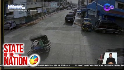 Rider, sugatan matapos bumangga sa tricycle | SONA