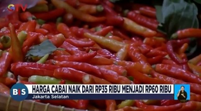 Harga Makin Pedas! Cabai Merah Tembus Rp60 Ribu per Kilogram