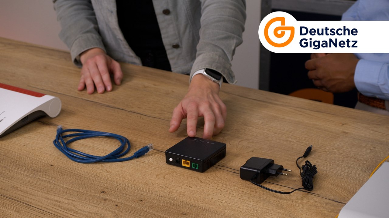 Wie schließt man ein ONT an?