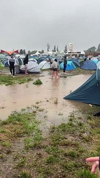 Crise aux Ardentes : Le camping de Liège dévasté par la pluie torrentielle