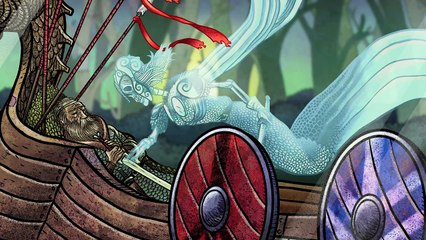 Animación de David Rubín y Monografo Estudio para la exposición 'Una vida vikinga"