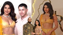 Anant Radhika Wedding: Priyanka Chopra Nick Jonas Indian Look; Ambani Wedding में बिखेरा जलवा #Video