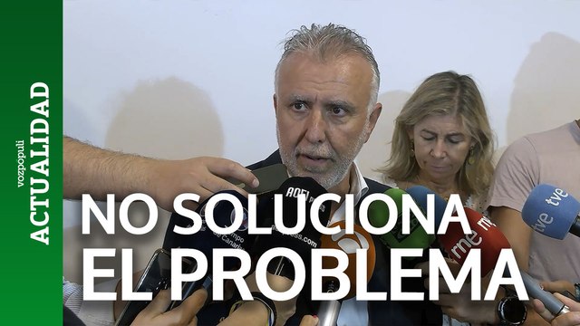 Torres asegura que la distribución de 347 de menores no soluciona el problema de Canarias