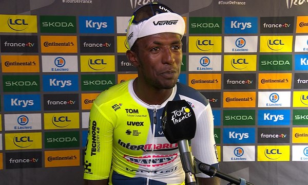 Cycling - Tour de France 2024 - Biniam Girmay : Since I have this green jersey, I feel super fast